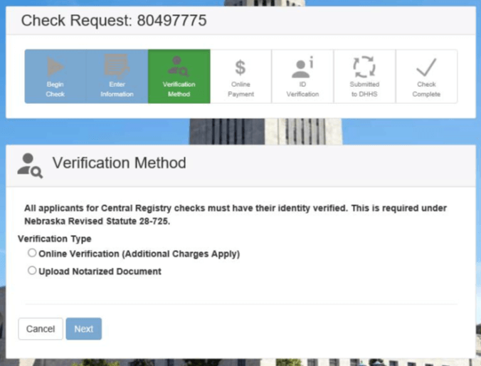 NE DHHS Online Portal Tour One Source